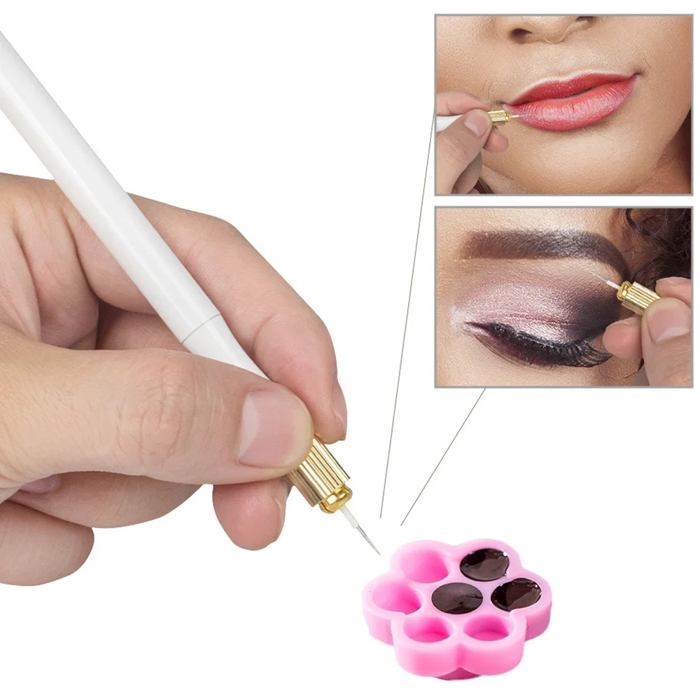 100/200 قطعة المتاح رمش الغراء كوب الفردية الرموش أكواب الوشم الصباغ حامل الحاويات ل لاش تمديد ماكياج أداة