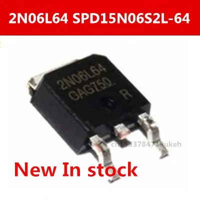 Original 5pcs/ 2N06L64 SPD15N06S2L-64  TO-252 55V 19A