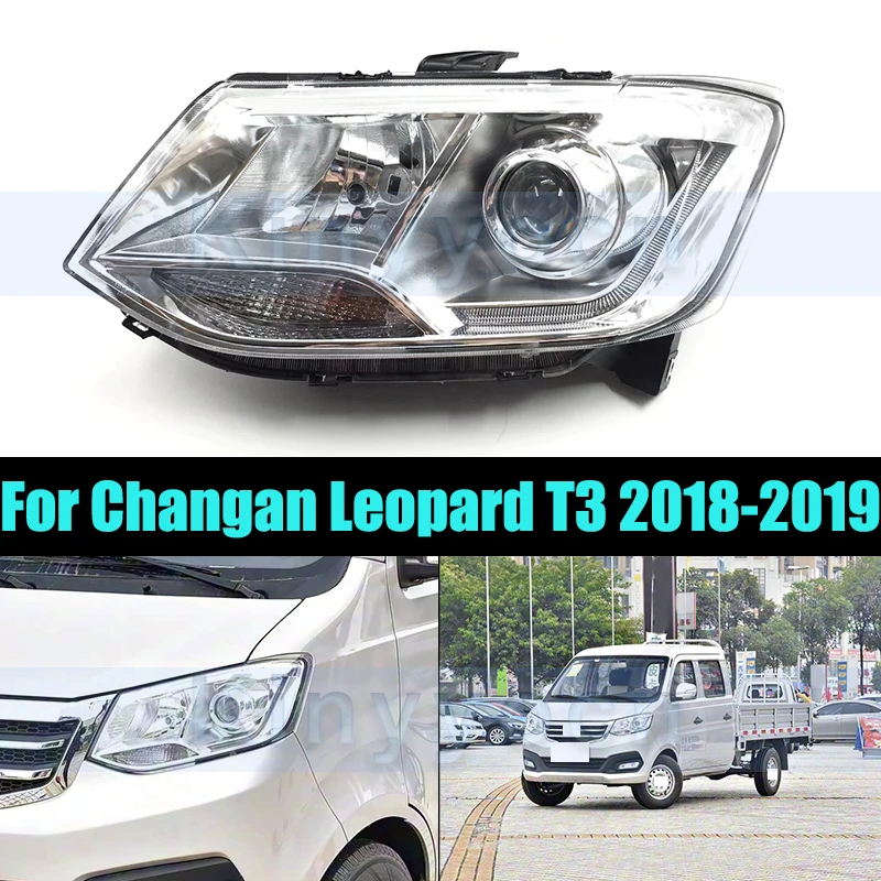 

Manual/Electric Headlight Head Light Lamp For Changan Leopard T3 2018-2019 Front Bumper Headlight Headlamp