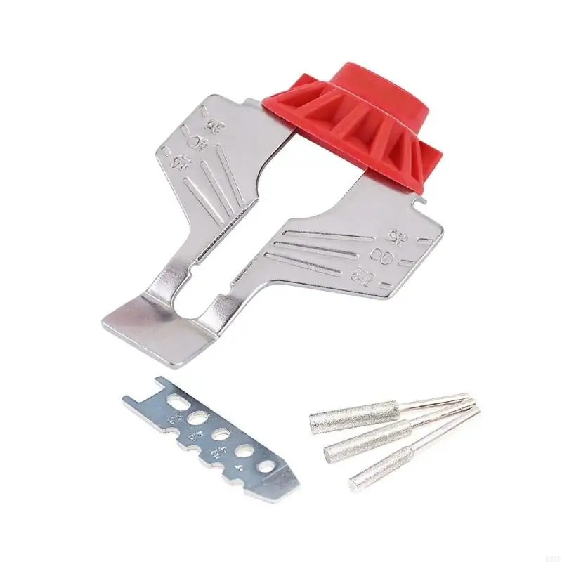 Chainsaw Sharpening Tool Cylindrical Coated Abrasive Polishing Stone Grinding For Electric Chain Serrated Blade 