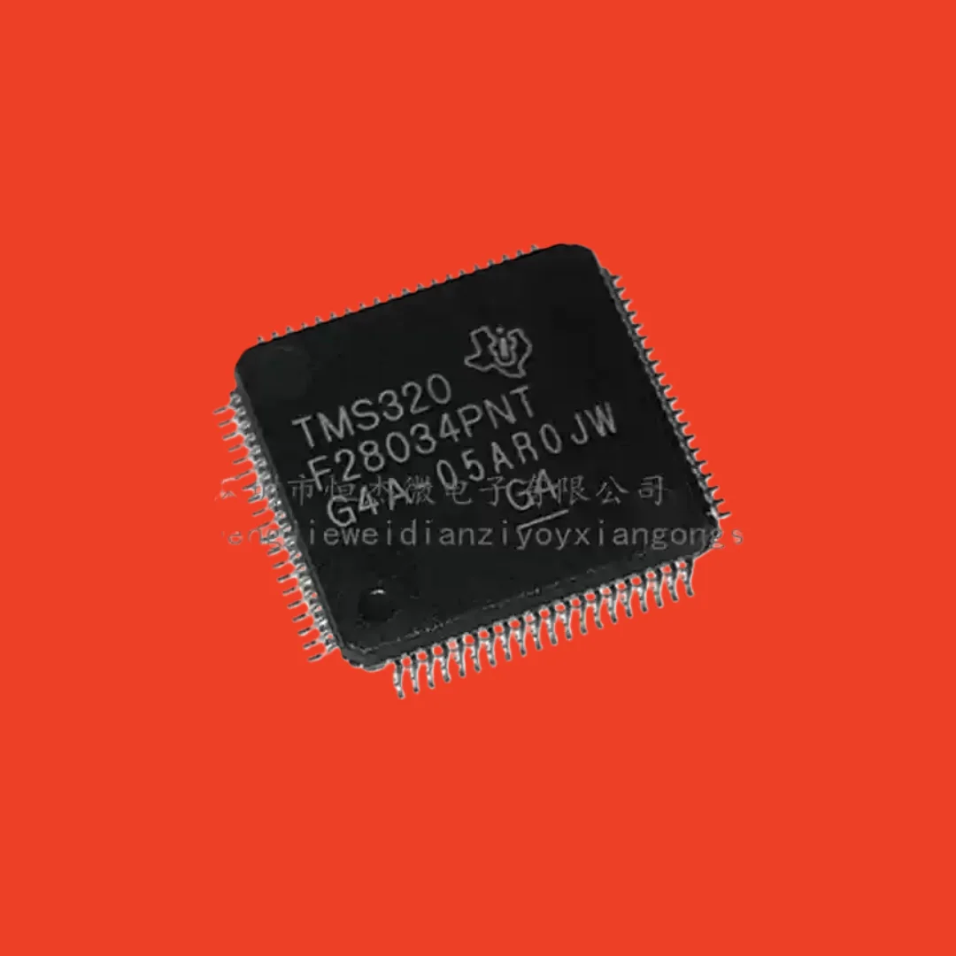 5PCS/new original TMS320F28034PNT 128KB flash memory 32-bit MCU microprocessor LQFP-80