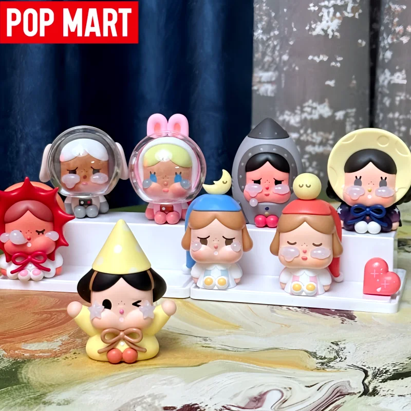

Новая оригинальная серия Popmart Crybaby «Плача на Луну», слепая коробка, фигурка из ПВХ, коллекционное украшение для рабочего стола, подарок на день рождения