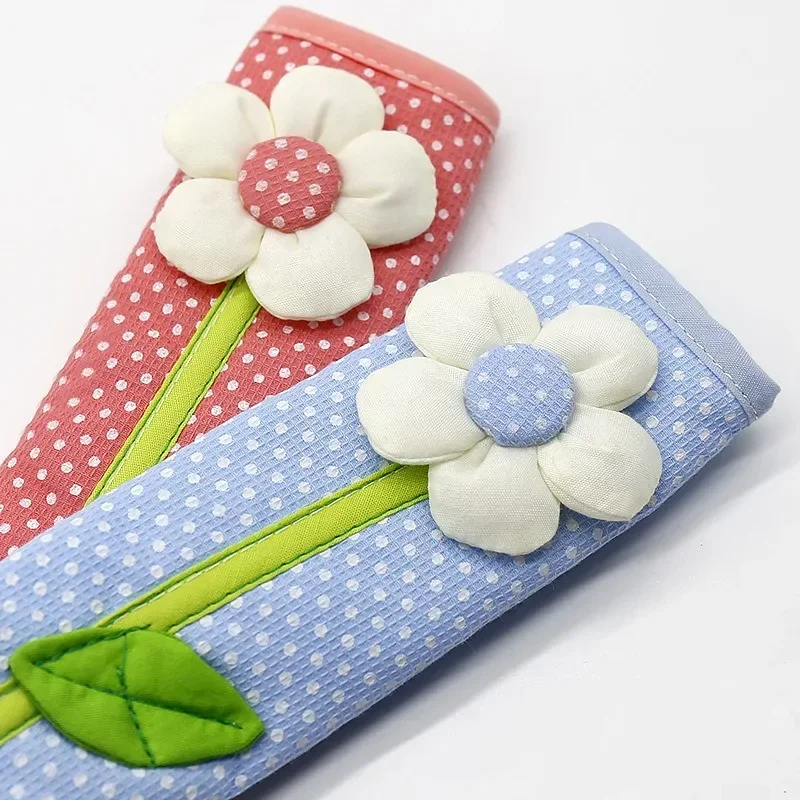 

Pastoral Flower Polka Dot Door/Refrigerator Handle Cover Fridge Door Handle Gloves Home Decor Kitchen Accessories