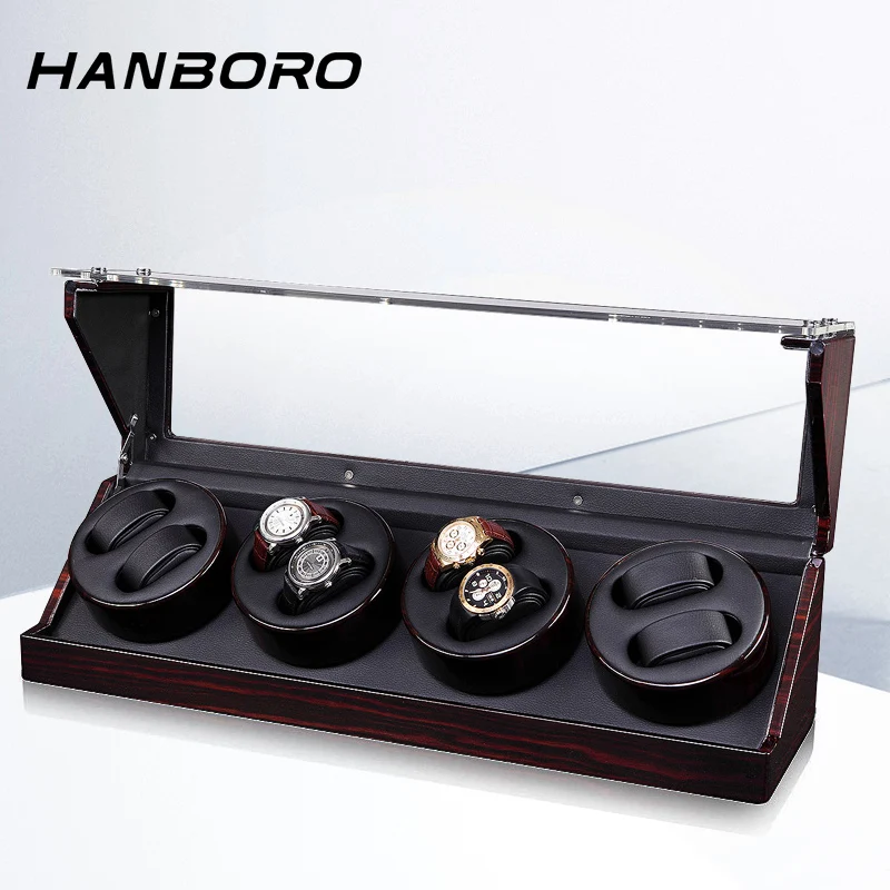 

HANBORO Winding Wristwatch Winder Automatic Mechanical Watch Home Rotating Winder Automatic Winding Winder Winding Tool