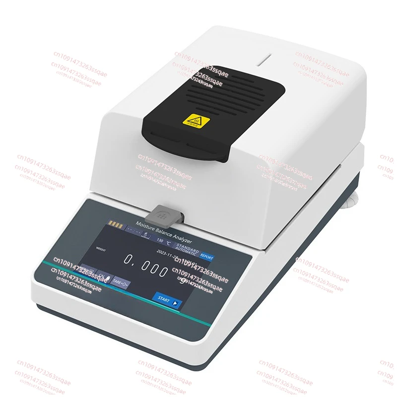 

Автоматический галогенный измеритель влажности, тестер-анализатор 110 г 0,01 г/0,005/0,001 г с сенсорным экраном, для чая, зерна, кормления, кукурузы, продуктов питания