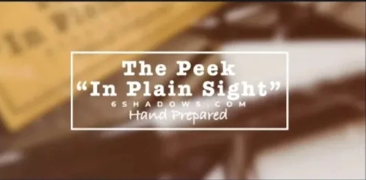 

The Peek In Plain Sight by Casper - Magic tricks (Instant Download)