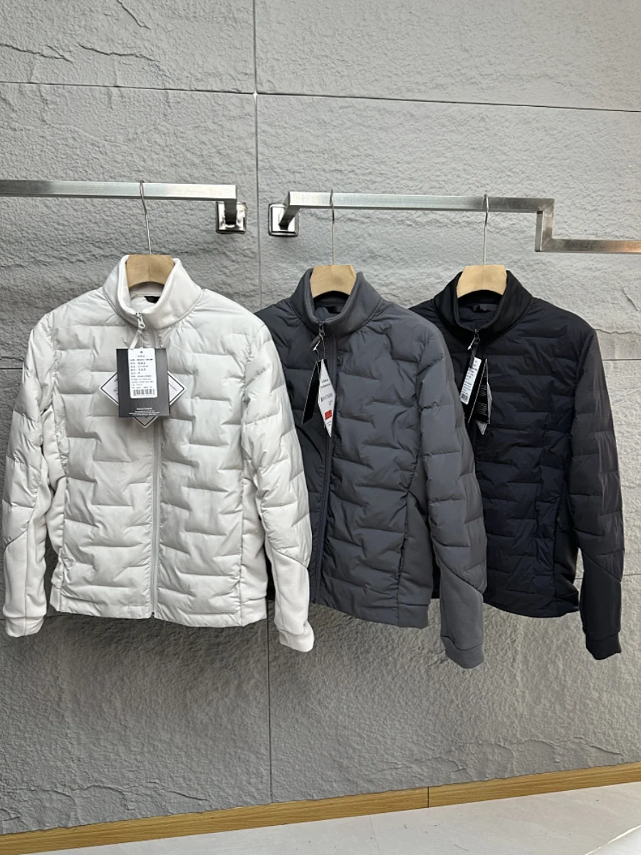 

Мужская зимняя хлопковая куртка с воротником-стойкой для активного отдыха и повседневной носки, ветрозащитная, водонепроницаемая, с наполнителем из полиэфирного волокна, стандартный крой