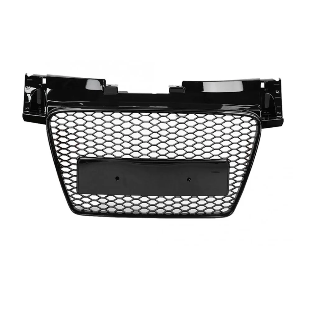 

For Audi TT/TTS 8J 2008 2009 2010 2011 2012 2013 2014 Car Front Bumper Grille Centre Panel Upper black Grill (For TTRS style)