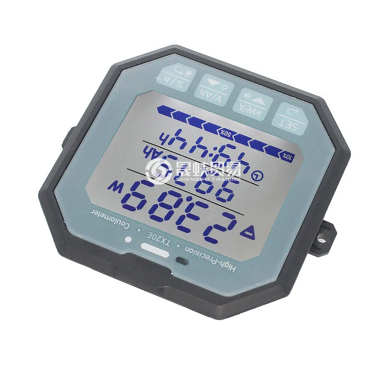 Medidor de electricidad de precisión, batería de litio de TX20Coulometer12V-96VBattery, con Bluetooth, monitoreo