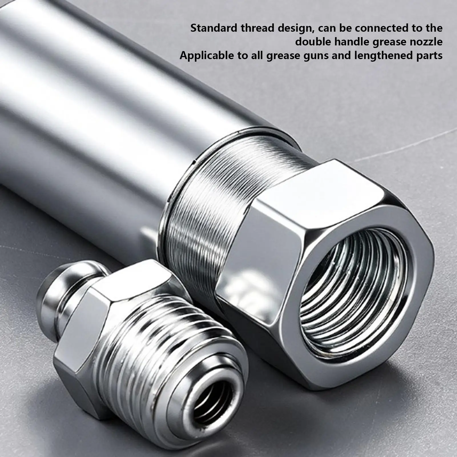 Embedded high-pressure flat-head grease nipple/Grease Fitting Tool  Leakproof Outdoor Replacement Coupler Adapter Grease Tips