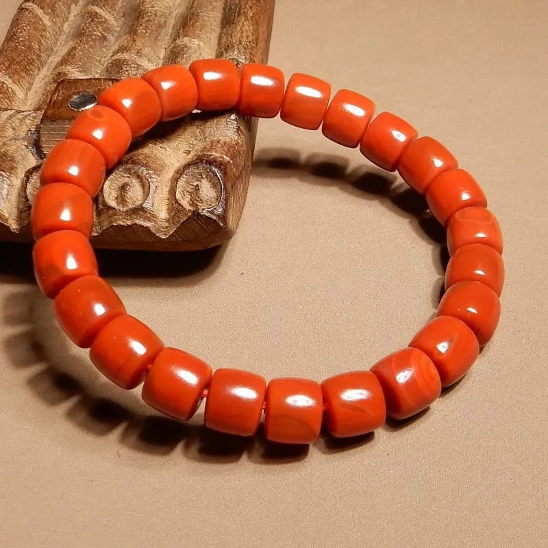 

Браслет из агата Nanhong, браслет из старых бусин, ювелирные изделия, классические украшения в стиле ретро