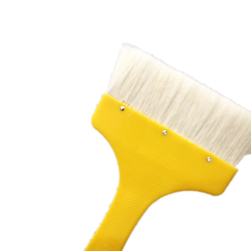 3-5 polegada profesional pincéis de pintura a óleo reutilizáveis cabelo de cabra escova de churrasco limpador de poeira decoração da parede pintor arte ferramentas de desenho