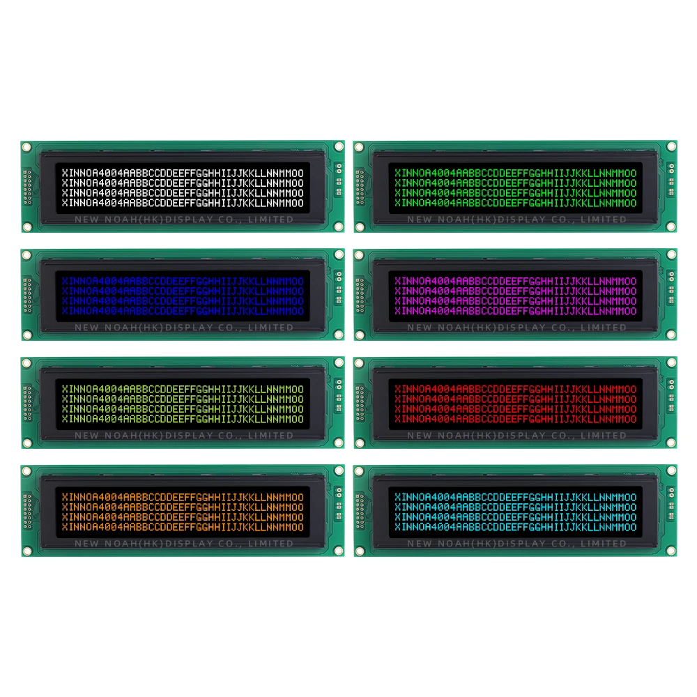 BTN schwarzer Film Gelb 4004A2 LED-LCD-Modul 2X40 190*54*13,1 MM 16PIN Schnittstellenmodul Controller ST7066U Bildschirm