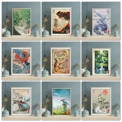 Anime Pokemon Canvas Painting Bulbasaur Charmander Squirtle Poster and Print Watercolor Wall Art Picture Home Decor Kids Gifts