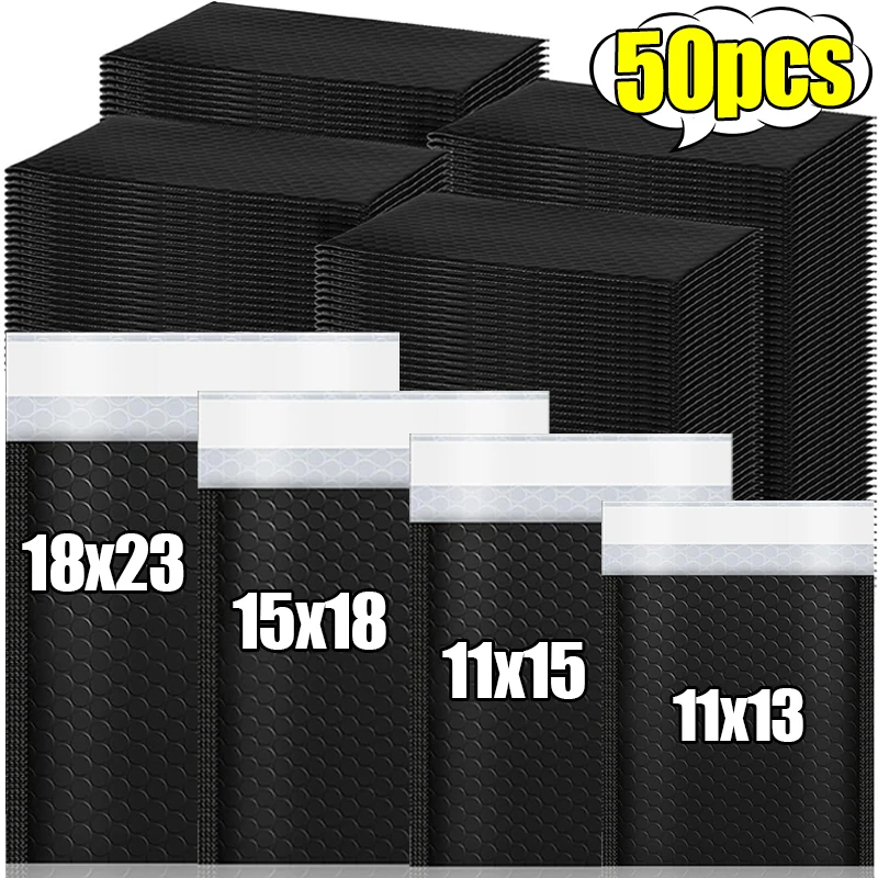 

Wholesale Plastic Black Bubble Envelopes Bag Waterproof Foam Adhesive Self Seal Packing Bags Mailers Shipping Storage Organizer