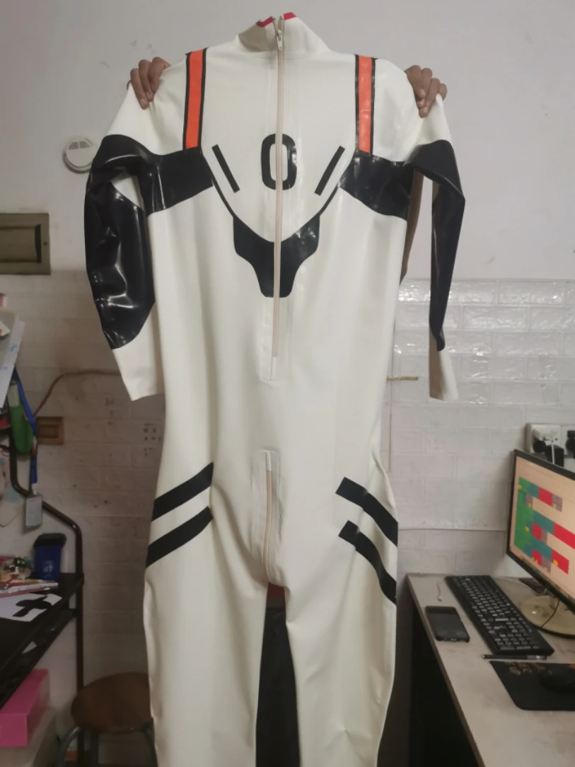 Collant in lattice tuta catsuit zentai personalizzazione cosplay EVA Asuka benda Soryu VER. COS personaggio Rei Ayanami Neon Genesis