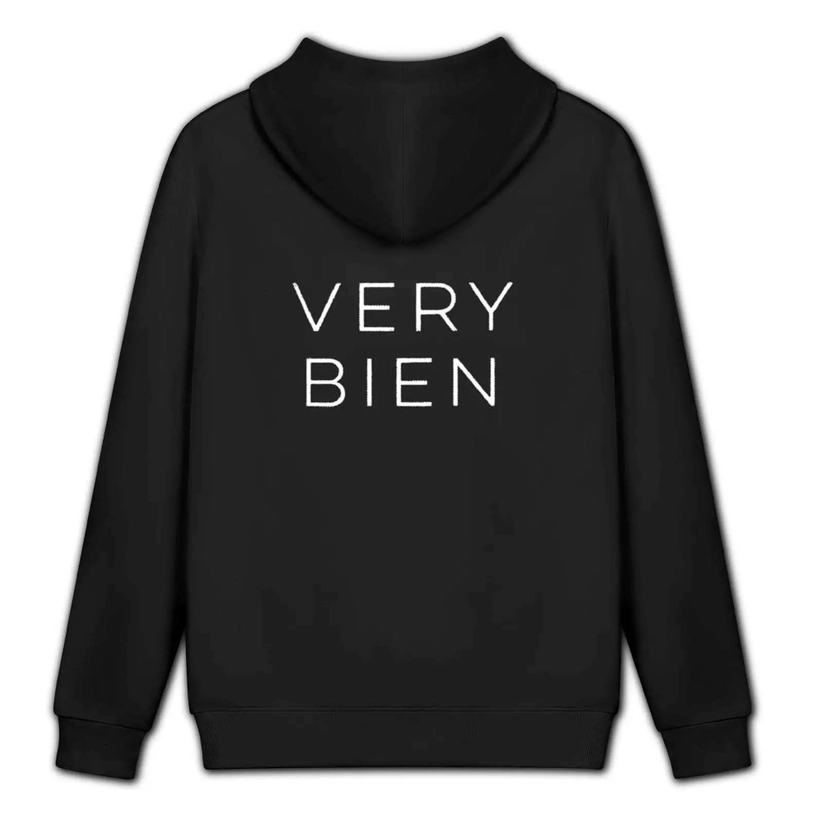 Funny Sayings Very Bien Basic B French Novelty Francais Bilingual Hoodie clothes for men blouse autumn jacket men hoodie men