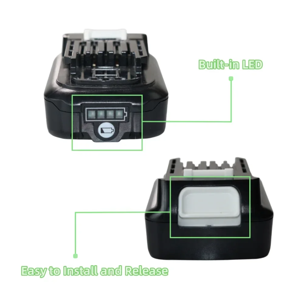 10.8V 3.0Ah/4.0Ah/5.0Ah Li-ion Battery For Makita BL1040 BL1015 Replacement of cordless electric tools