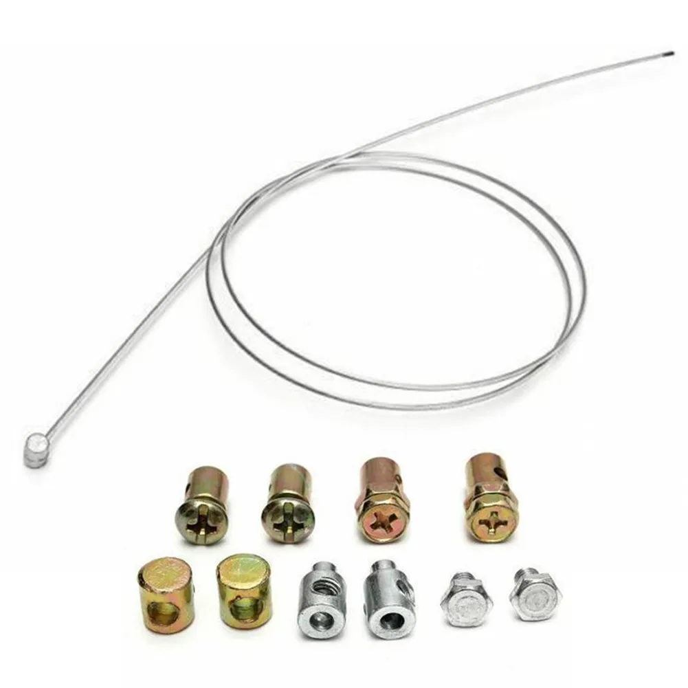 Outdoor Gas Kupplung Kabel Rasenmäher Kabel Rasenmäher Zubehör Nippel Mit Hülse/Mutter Reparatur Kit Stahl Draht