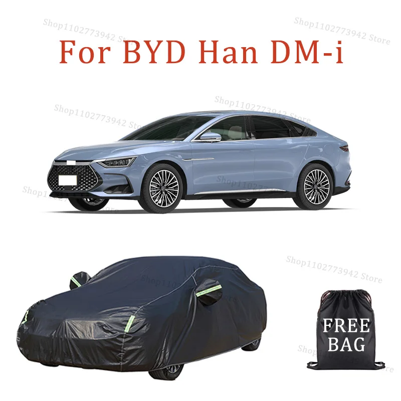 

For BYD Han DM-i Car Cover Car Waterproof All Weather Automobiles Full Exterior Covers - Sun-proof Outdoor Anti Scratch