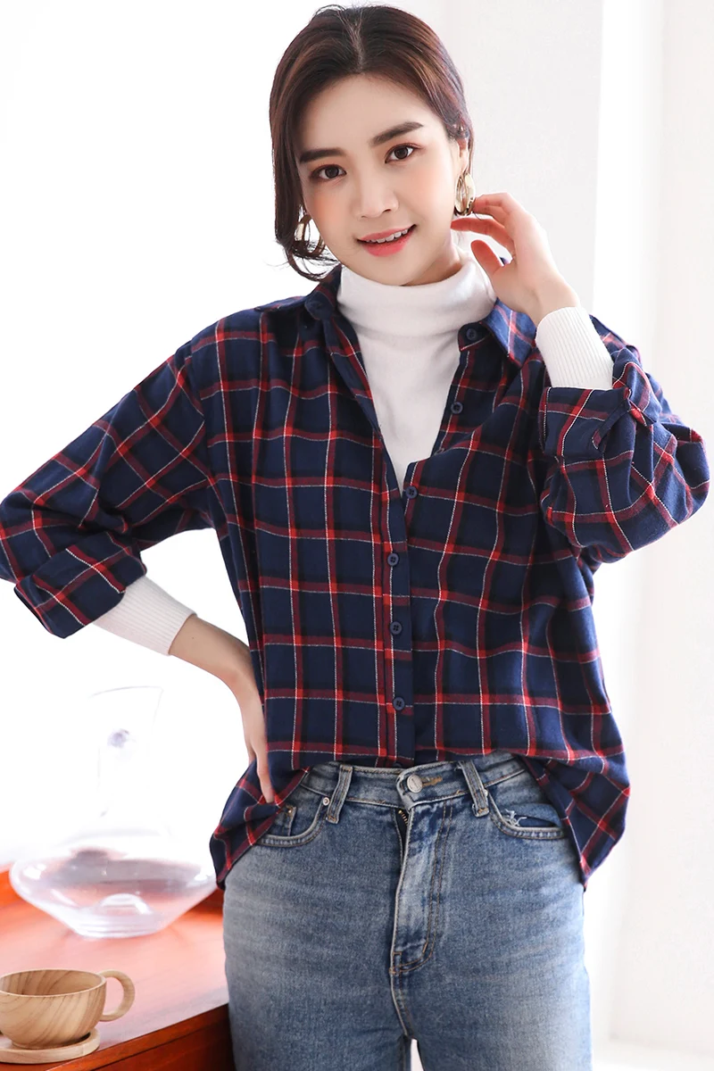 AIyssa professional womens fashionable casual shirts, high-quality single shirts, showing intellectual charm