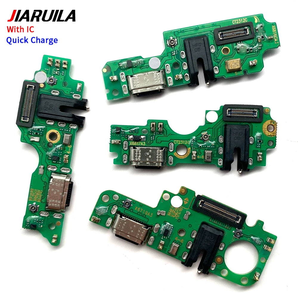 

USB Charging Port Charger Board Flex Cable For Infinix Smart 6 7 8 X657 X653 X6511 HD X6512 Dock Plug Connector With Microphone