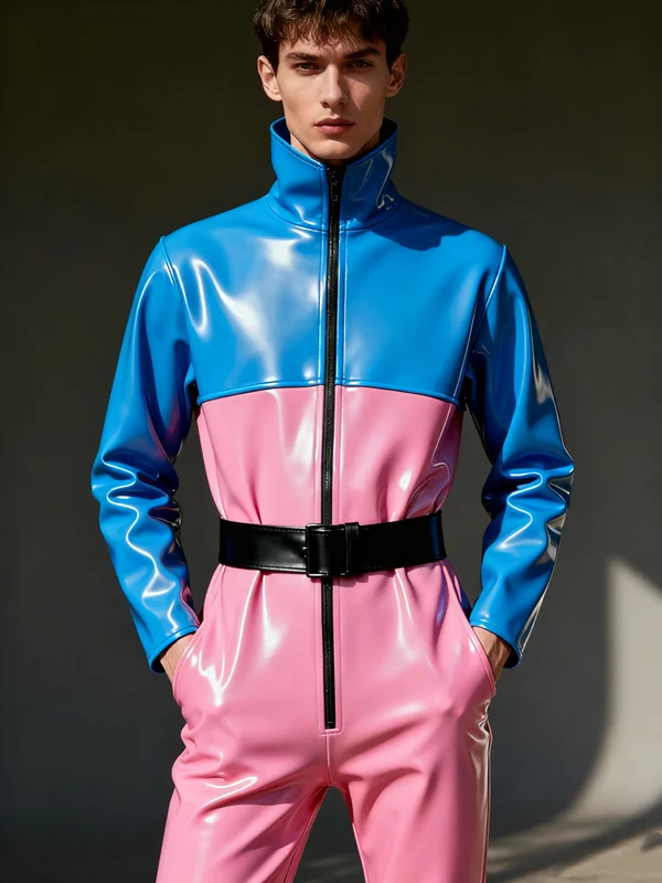 

Латексный резиновый комбинезон, боди на Хэллоуин, косплей, бал-маскарад, модный костюм для демонстрации трюков для мужчин и женщин