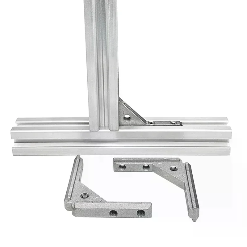 1/2/4Pcs 2020 3030 4040 Angle Slot Corner Connector, Panel Installation Board Fixing Hardware