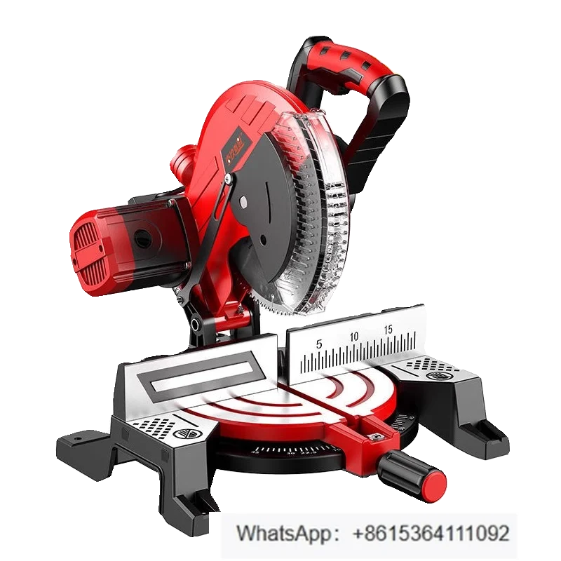 

10-Inch high-precision aluminum alloy profile woodworking special cutting machine multi-functional small 45-degree miter saw