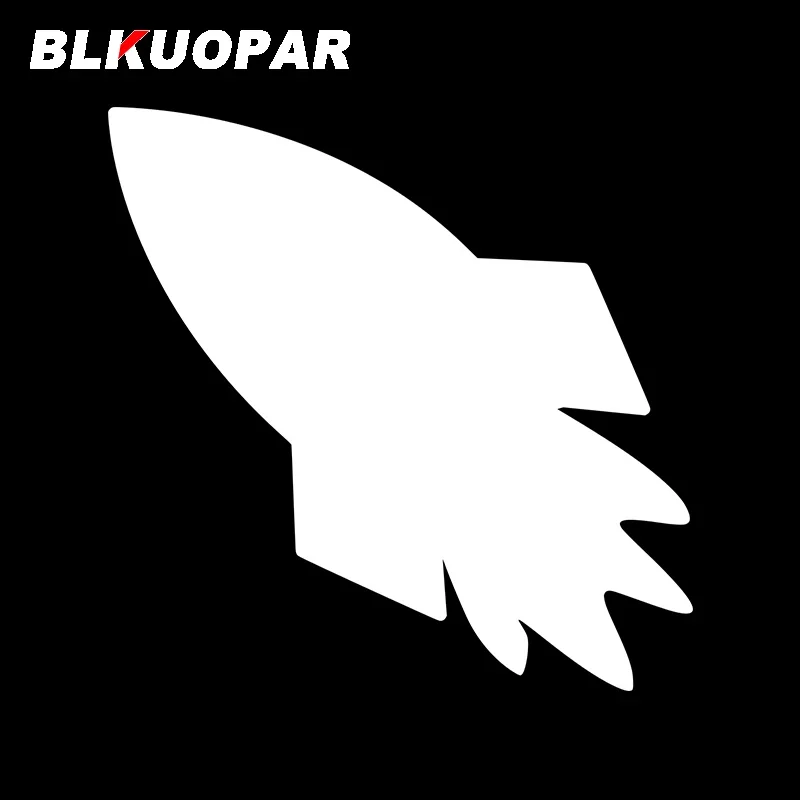 BLKUOPAR for Flying Rocket Space Fast Car Stickers Creative Fashionable Decals Scratch-Proof Motorcycle Skateboard Decor