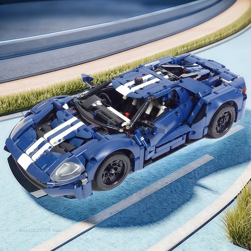 تيكنيكو 1468 قطعة جروبو ميكانيكو 2025 كوتشي دي كيرسياس جي تي ازول 42154 موديلوس دي كوتشيز ديبورتيفوس أطقم للبالغين