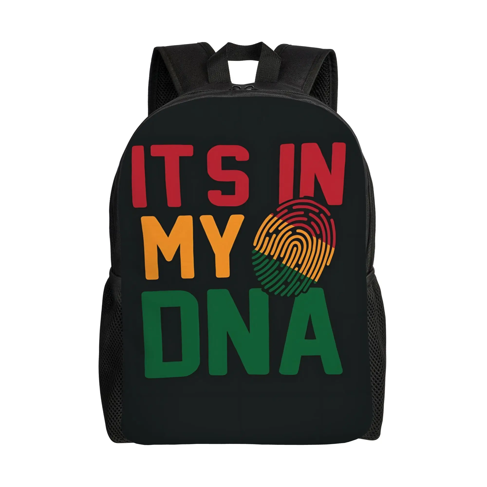 

1Piece Honoring Past Inspiring Future New School Year Bookbag Sturdy Shoulder Black History Mont Schoolbag Birthday Gift