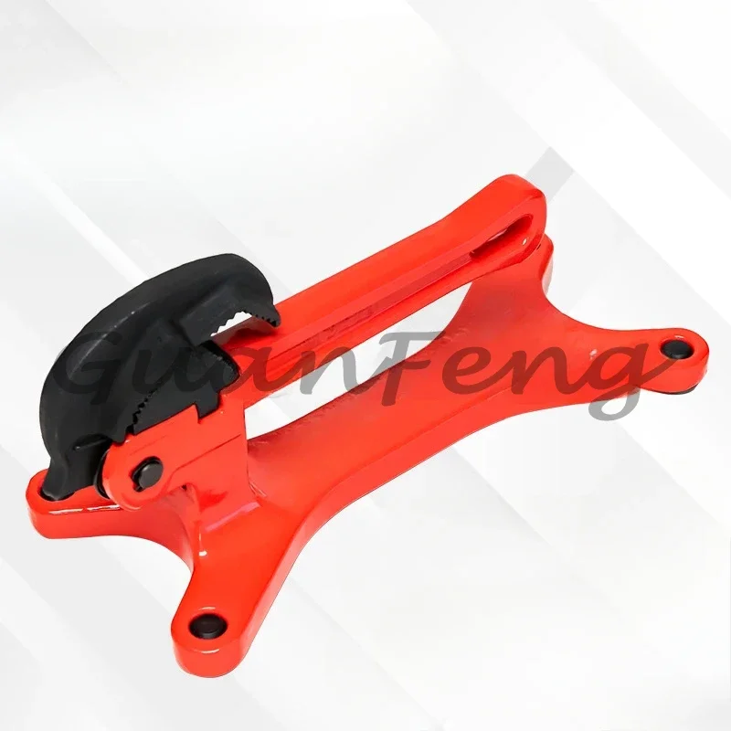 Self-Tightening Self-Locking PV01 Aluminum Pipe Vise, Pipe Clamp & Support Bracket