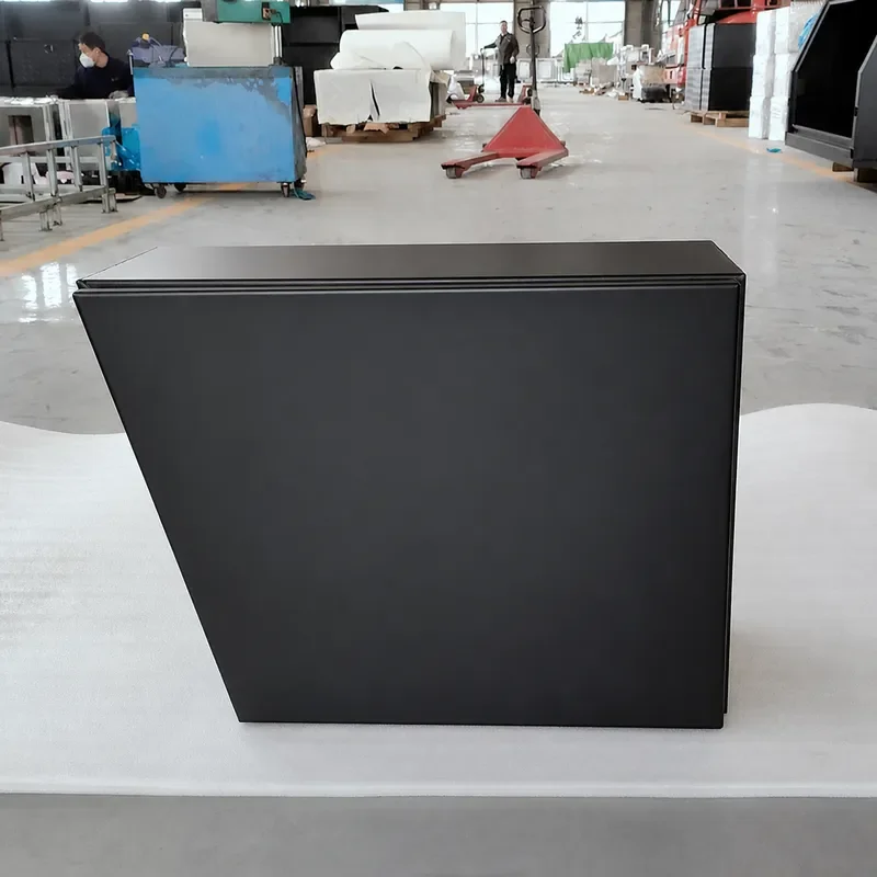 Black Aluminum Alloy Toolbox Thickened Rustproof Iron Box for Hardware Tools Various Specifications Wholesale