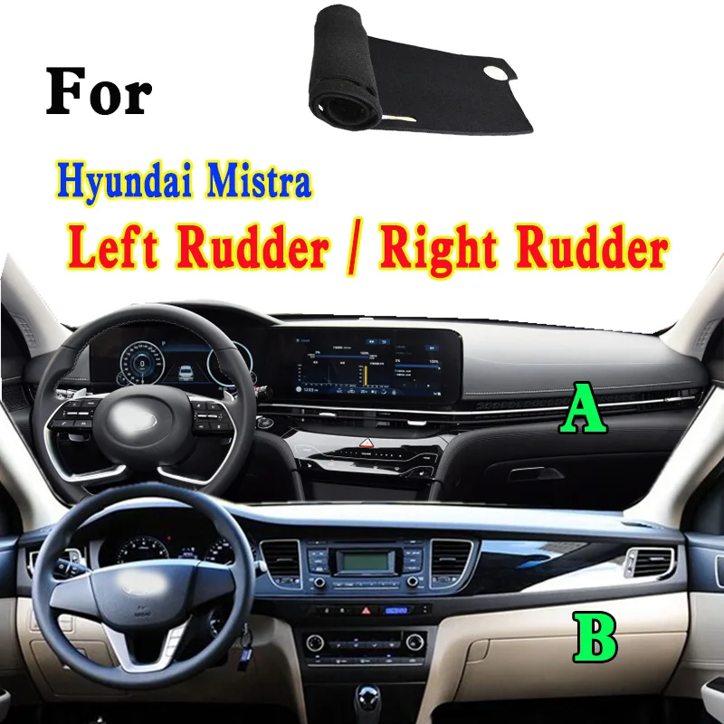 

For Hyundai Mistra CF CN Car-Styling Dashmat Dashboard Cover Instrument Panel Insulation Sunscreen Protective Pad Ornaments