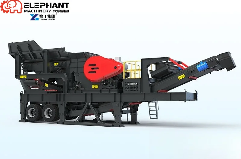High Productivity Jaw Crusher With AC Motor For Mining Max.350t/h Capacity