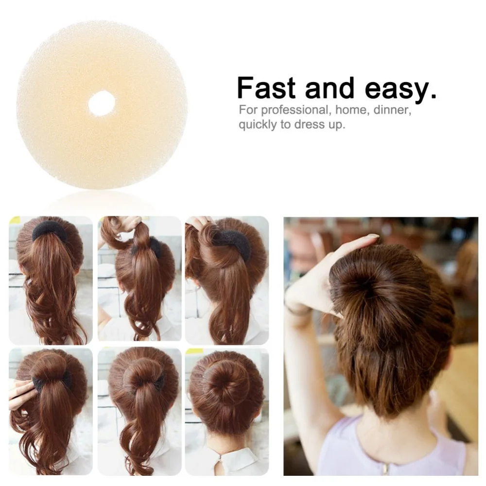 Hair Tools Adjustable Hair Donuts Dish Durable Hair Disk Donut Shape Hair Ties Everyday Use