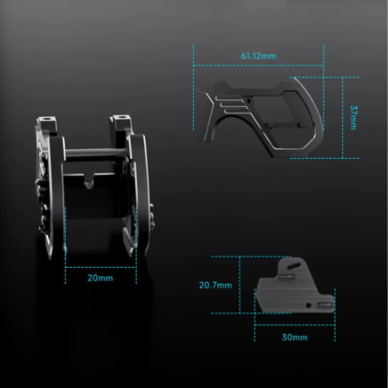 GEPRC MARK5 O4 Pro Camera Vibration Damping Kit, Nose Upgrade Part, FPV Quadcopter Accessories
