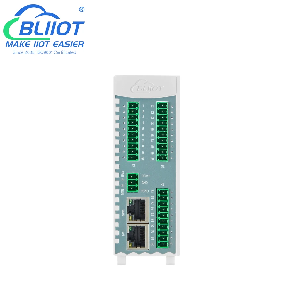 Industrial Automation Modbus TCP  Programmable Remote Digital Input DIN I/O Module