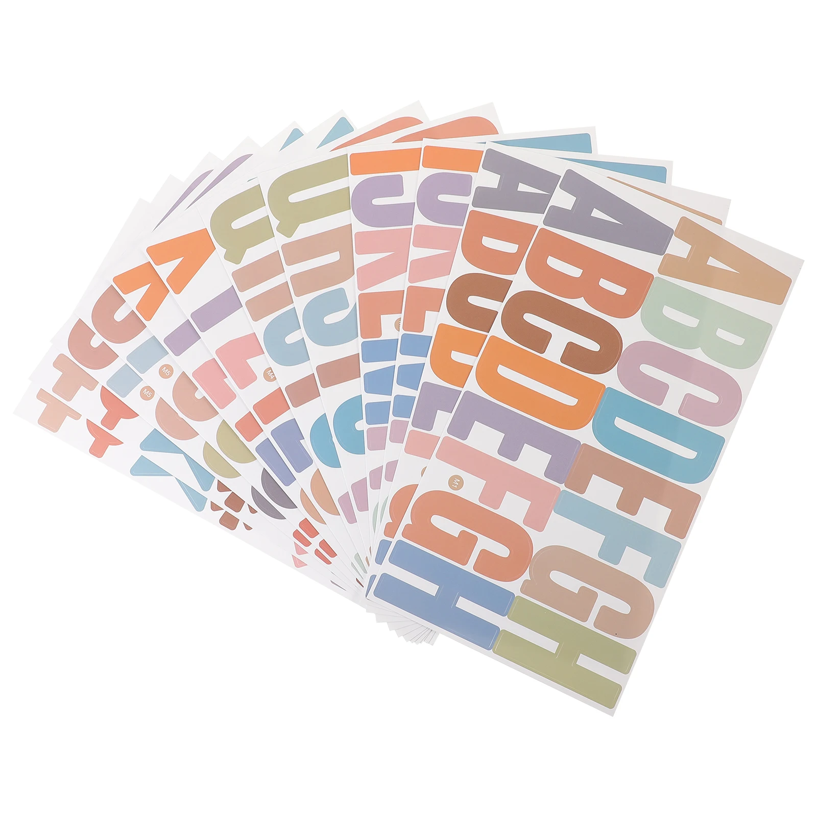 

2 Sets Bulletin Letters for outside Stickers Namensaufkleber Briefkasten Water Proof Craft