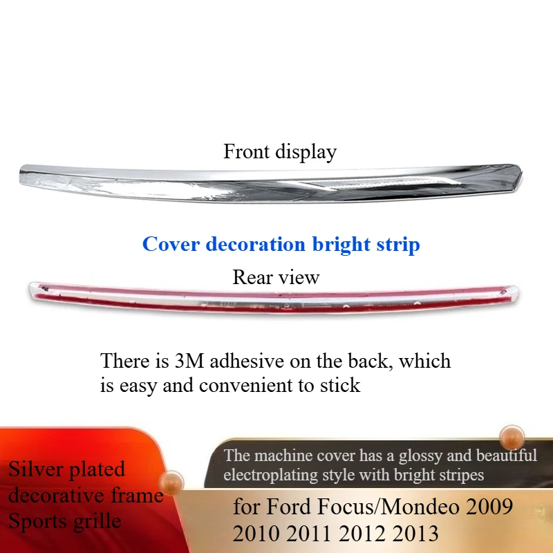 

for Ford Focus/Mondeo 2009 2010 2011 2012 2013 Lid decorative strip bright strip/Lid electroplating strip