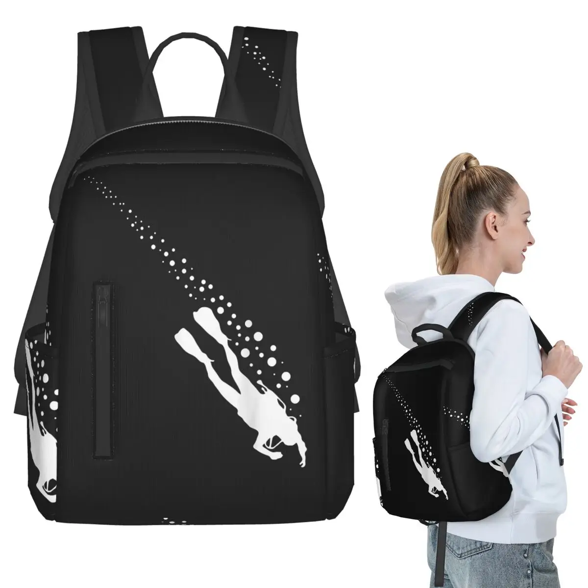 

Scuba Diving Apparel Scuba Diving Backpack Student BookBag Children School Bag Laptop Shoulder Bags Boys Girls