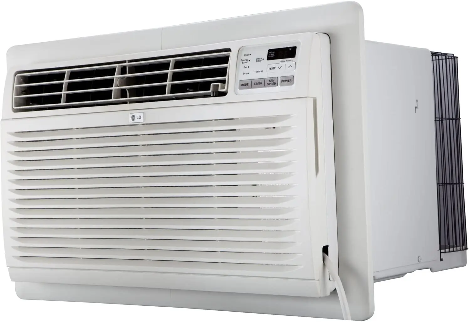 10,000 BTU Through the Wall Air Conditioner, 115V, Cools up to 440 Sq. Ft. for Bedroom, Room, Apartment, with Remote,