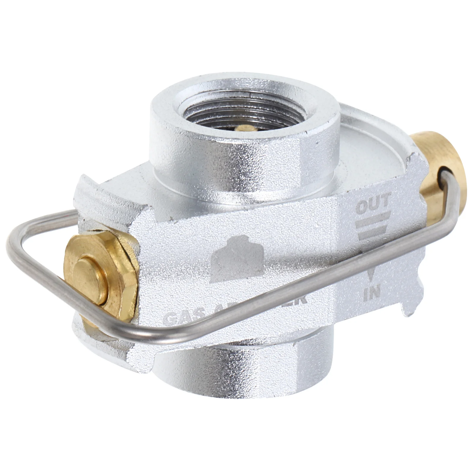 

Flat Tank Adapter Camping Gas Refill Conversion Stove Propane Valve BBQ Fuel Canister Exchange Lightweight Portable