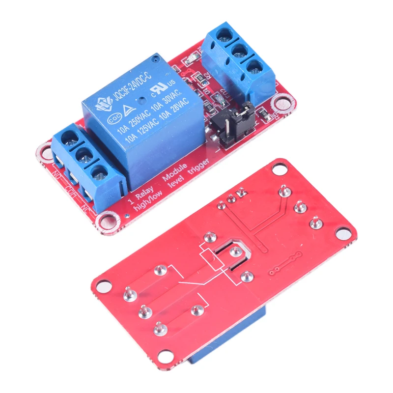 High/Low Level Trigger Relay Module 1/2/4/8 Channel 5V12V24V Home Intelligent Control Module With Optocoupler Isolation Output