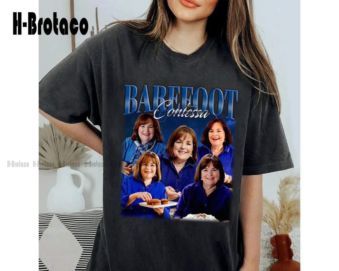 Barefoot Contessa T-Shirt, Barefoot Contessa Vintage Merch  Unisex, Barefoot Contessa Shirt