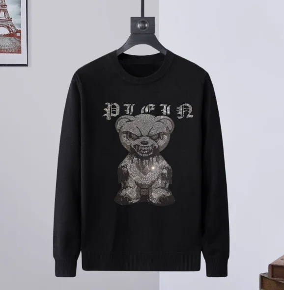 

Men pullover sweaters winter Hip Hop top Fashion Streetwear Men Rhinestone men