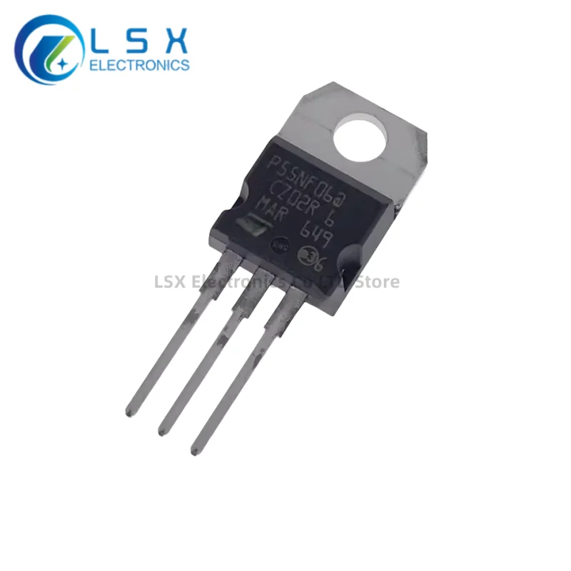 10PCS-20PCS   P55NF06 P55NF06L STP55NF06 50A60V  TO-220 In Stock Can Be Purchased