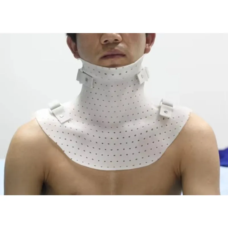 Low temperature thermoplastic orthopedic bracket collar bracket splint
