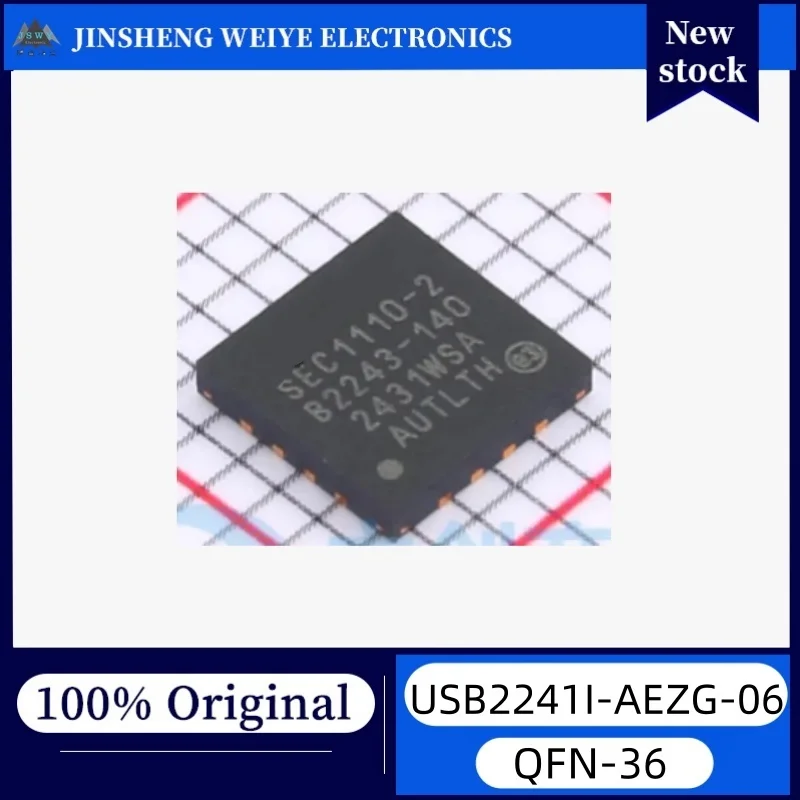 1/5 piece USB2241I-AEZG-06 USB2241I QFN-36 USB to SD/MMC USB to MS new original stock